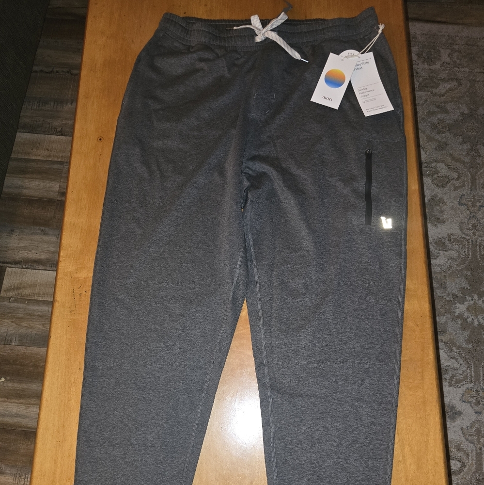 VOURI SUNDAY PERFORMANCE JOGGER Charcoal Heather Men's L